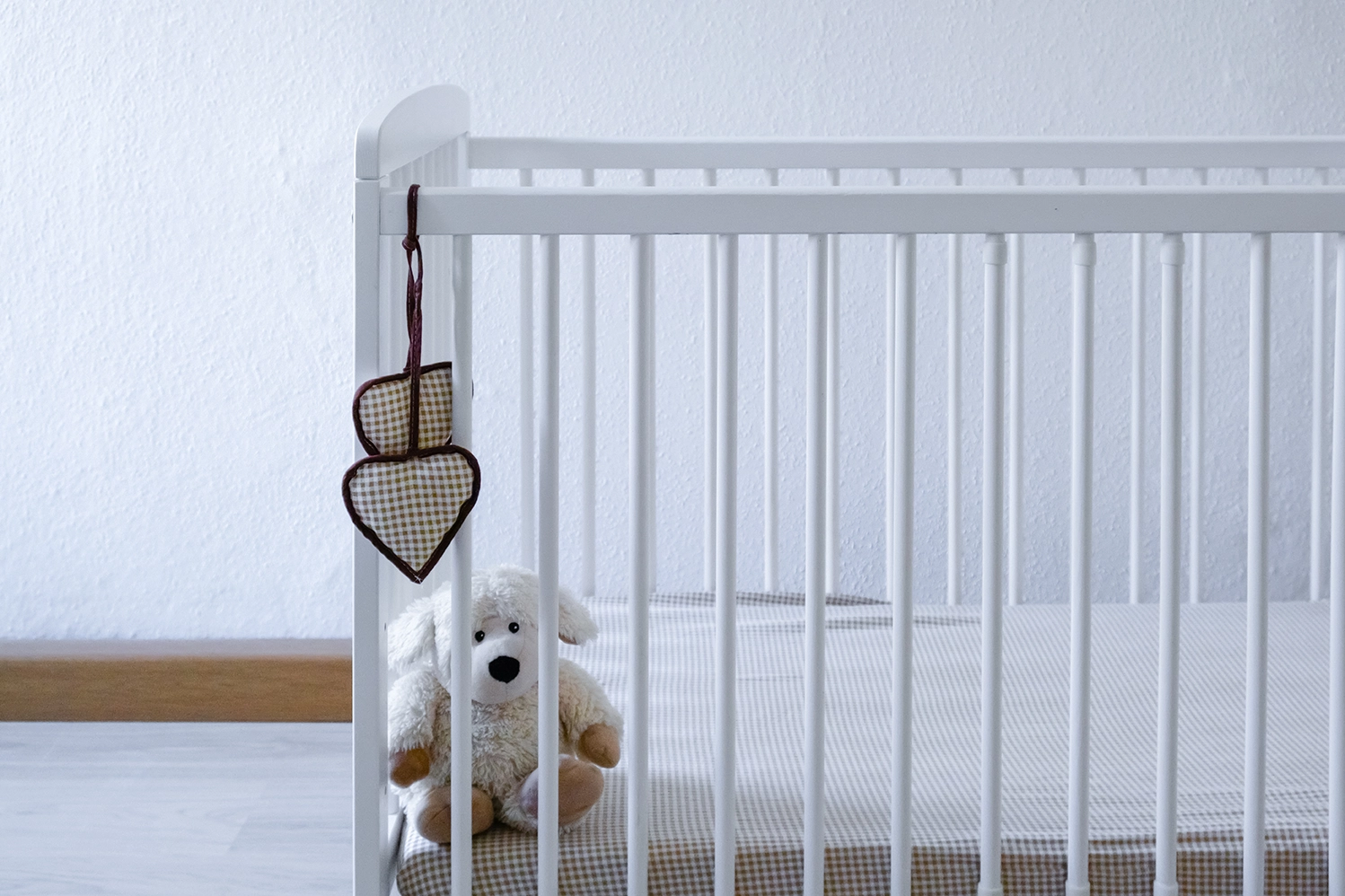 A playroom that has been set up for a baby after a successful IVF treatment journey