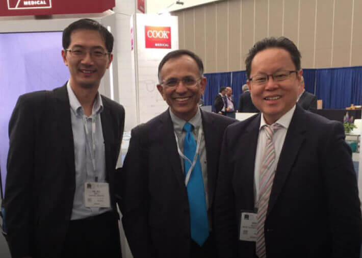 Dr Michael Wong was a faculty member at the World Congress of Endourology