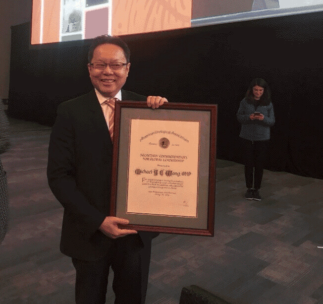 American National Award for Global Leadership in Urology
