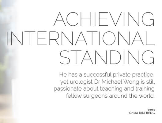 Achieving International Standing
